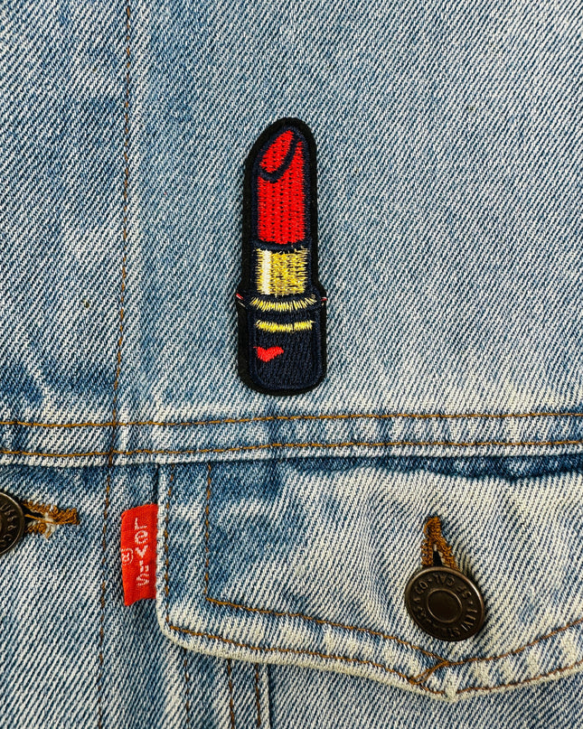 Écusson thermocollant - Rouge à lèvres II