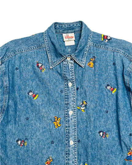 Chemise en jean vintage - La boutique Walt Disney | Pyjamas de Noël pour toute la famille