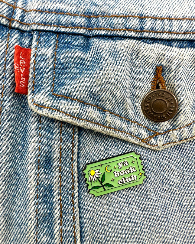 Ya Book Club Enamel Pin Badge