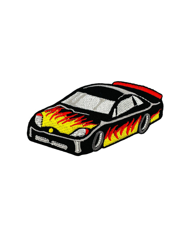 Écusson thermocollant - Voiture de sport
