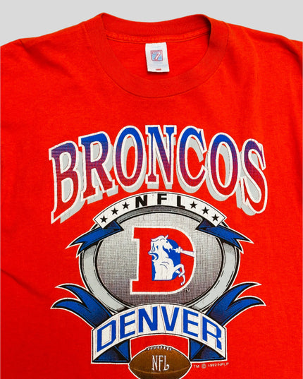 T-shirt vintage des Broncos de Denver | Produit officiel de la NFL