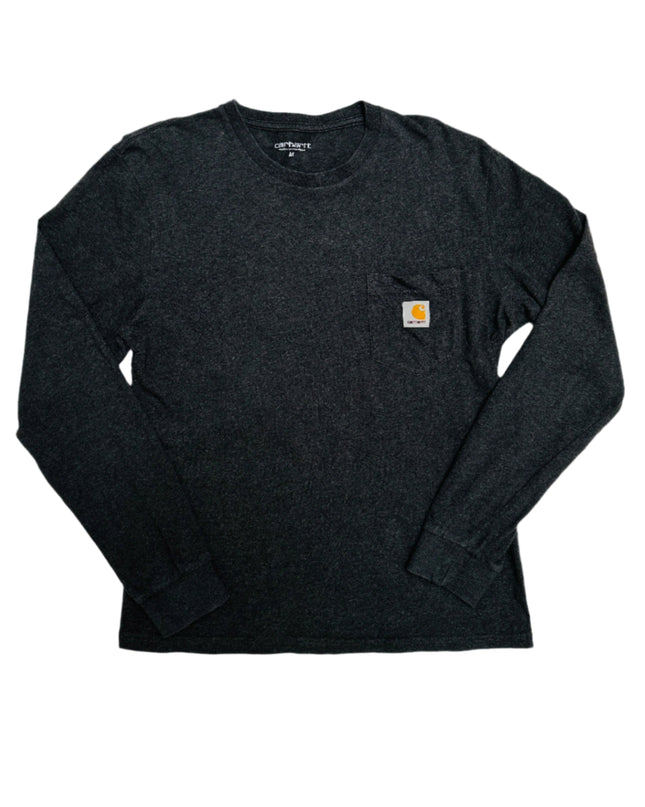 T-shirt Carhartt Vintage à manches longues gris, pyjamas de Noël pour toute la famille