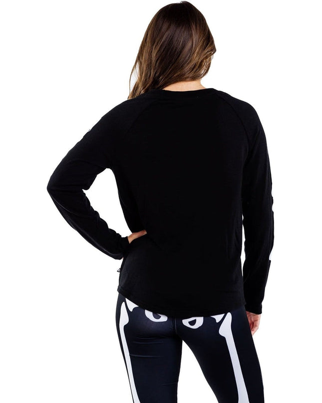 Women's Long Sleeve Skeleton Shirt