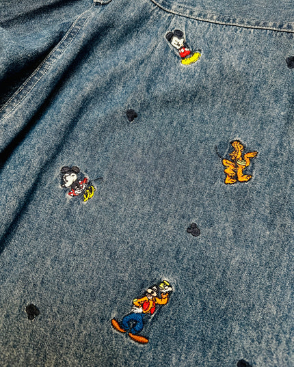 Chemise en jean vintage - La boutique Walt Disney | Pyjamas de Noël pour toute la famille