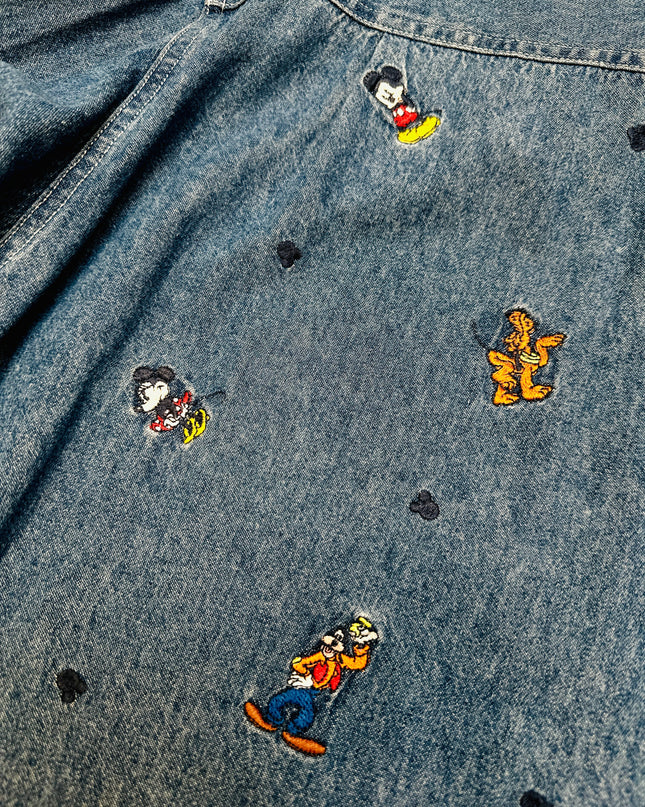 Chemise en jean vintage - La boutique Walt Disney | Pyjamas de Noël pour toute la famille
