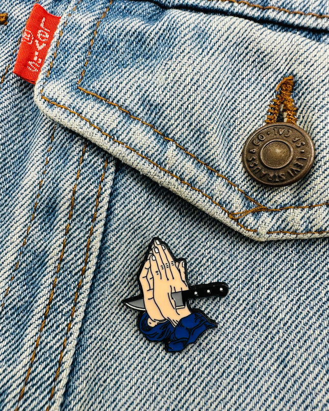 Épingle à piercing pour la main - Accessoire tendance pour une mode audacieuse