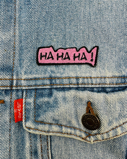 Écusson thermocollant - HaHaHa