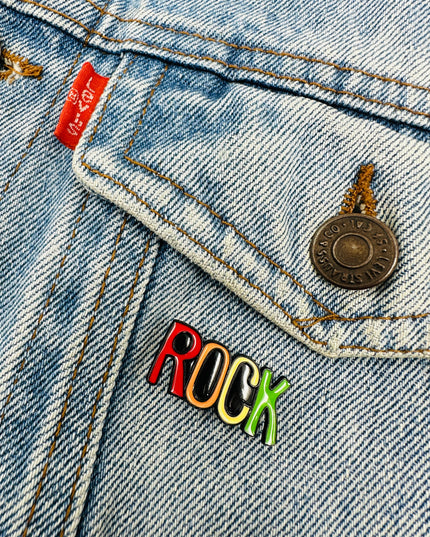 Broche - Rock | Accessoires de pyjama uniques pour toute la famille à Noël