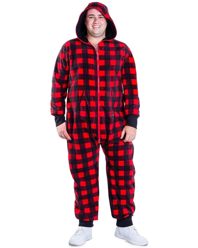 Men's Lumberjack Big and Tall Jumpsuit
