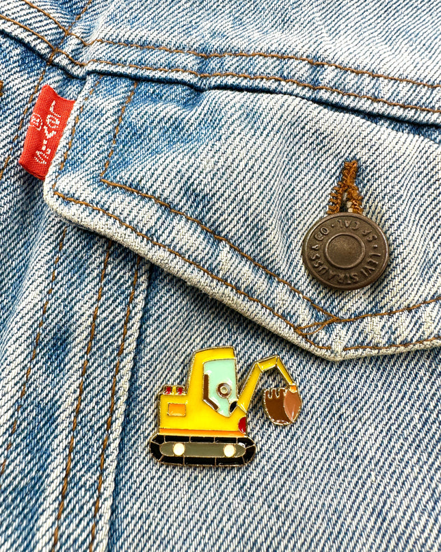 Goupille pour excavatrice - Accessoire unique pour les passionnés de construction