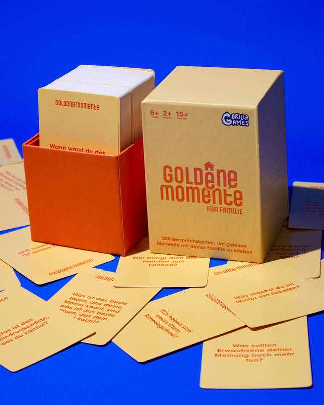 Golden Moments, jeu de société familial - Amusant pour tous les âges