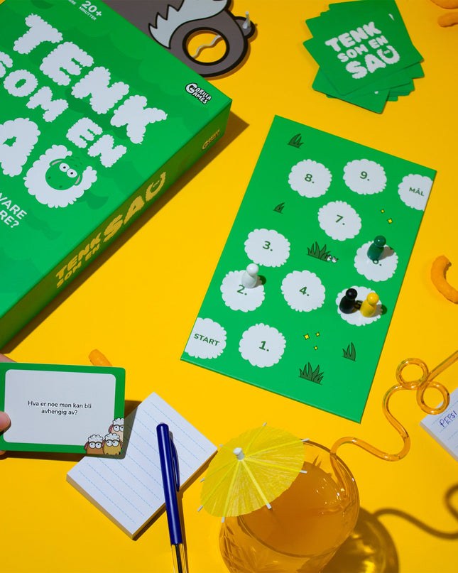 Le jeu de société « Pense comme un mouton » - Un jeu amusant pour Pâques