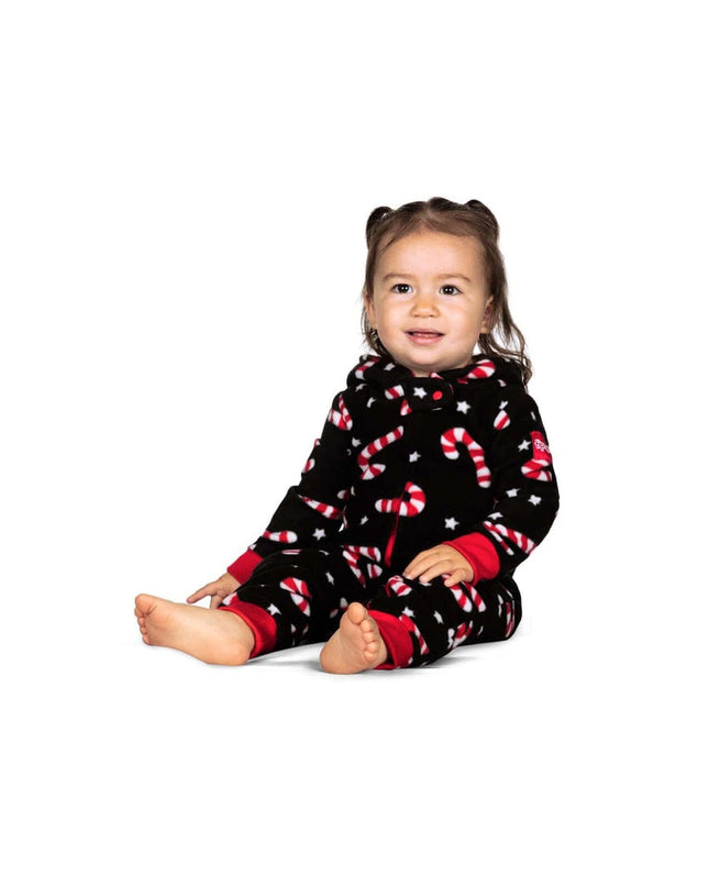 Baby Girl's Candy Cane Lane Jumpsuit