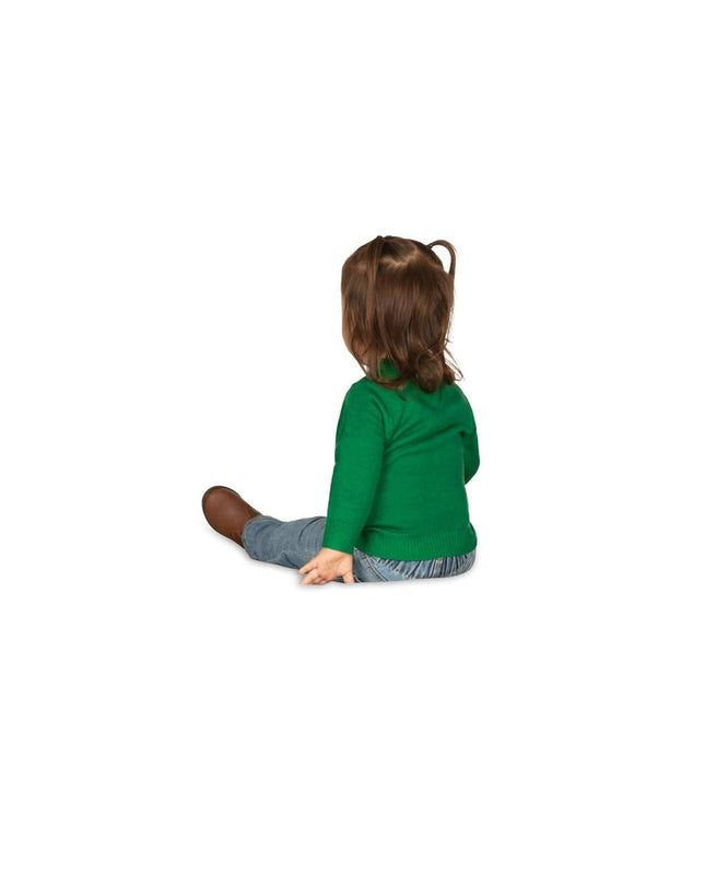 Baby Girl's Pizza Tree Ugly Christmas Sweater