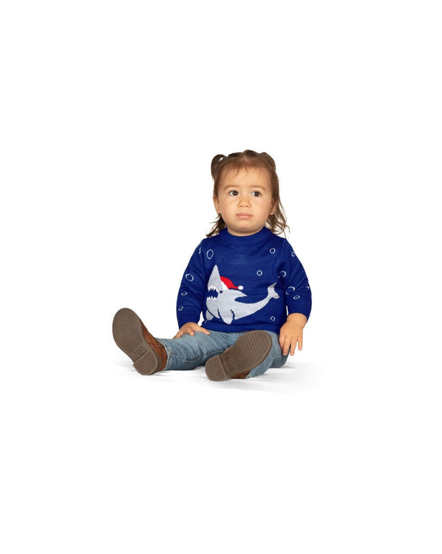 Baby Girl's Sea Sleigher Ugly Christmas Sweater