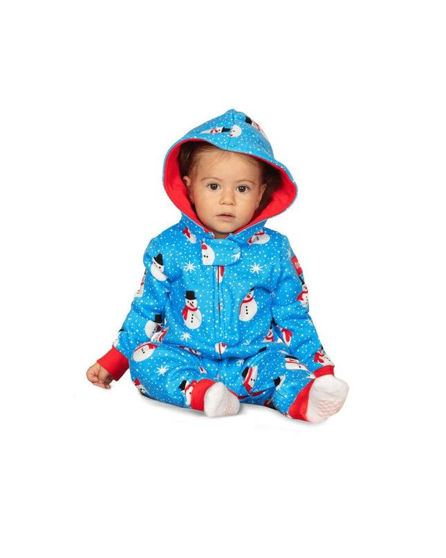Baby Girl's Snowman is an Island Jumpsuit