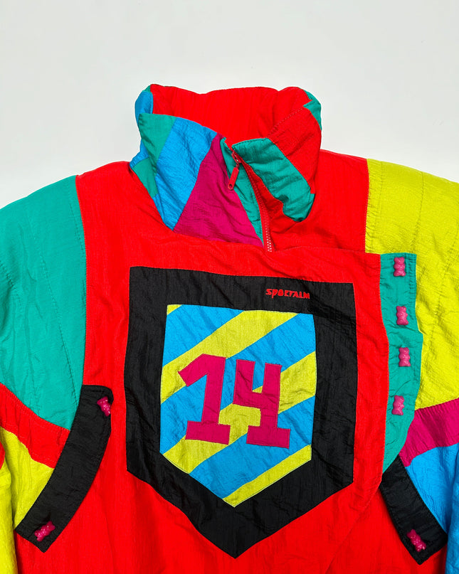 Vintage Colorblock Gumimaci Jacket