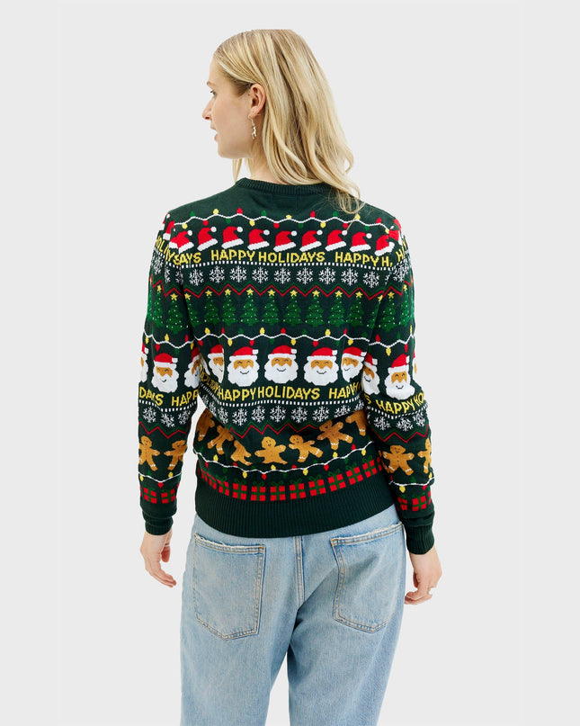 Pull de Noël Vibe - Femme