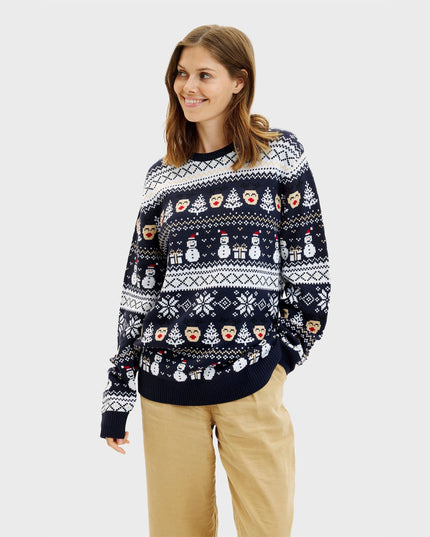 Le pull de Noël Reinstyle - Femme