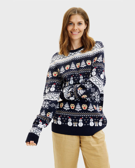 Le pull de Noël Reinstyle - Femme