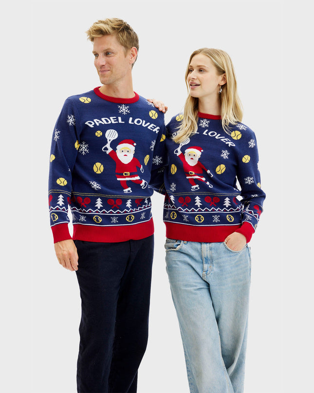 Pull du club de padel du Père Noël pour femmes - Collection Trine