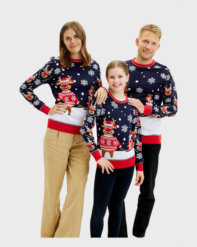 Pull pour homme « Offrir des cadeaux de Noël »