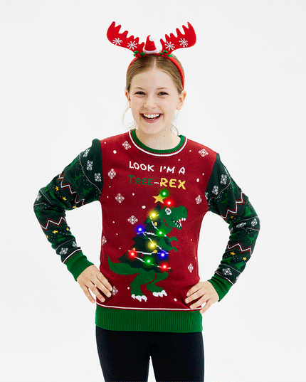 Le pull Tree-REX pour enfants