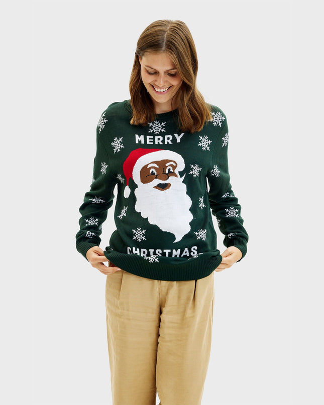 Pull de Noël Père Noël pour femmes