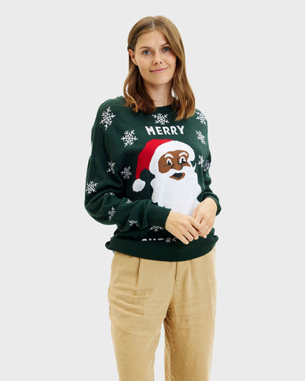 Pull de Noël Père Noël pour femmes