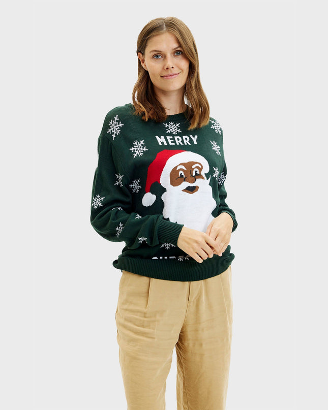 Pull de Noël Père Noël pour femmes