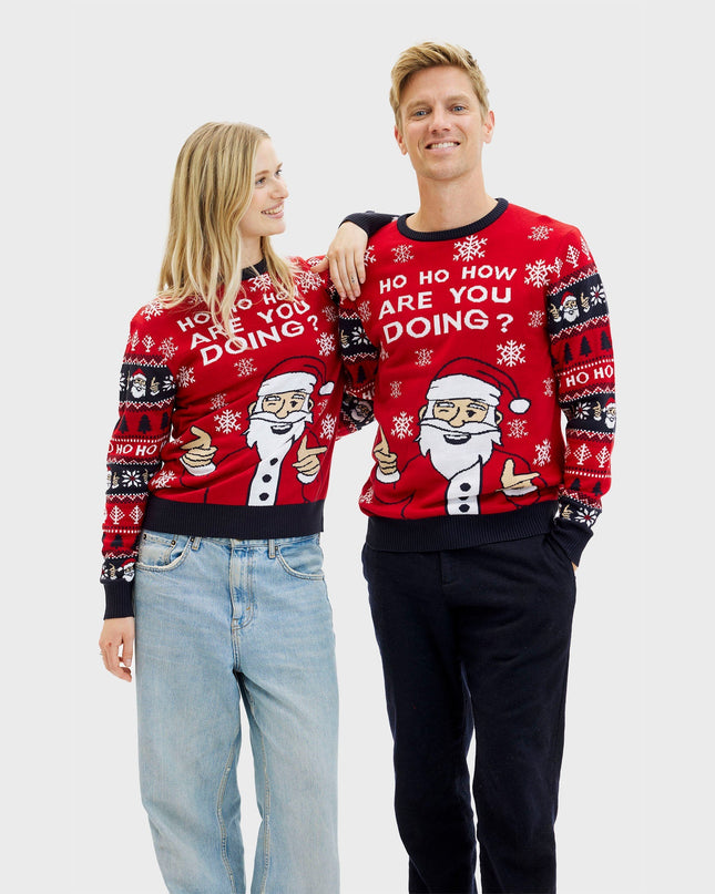 Pull de Noël « Ho Ho How You Doin' » -