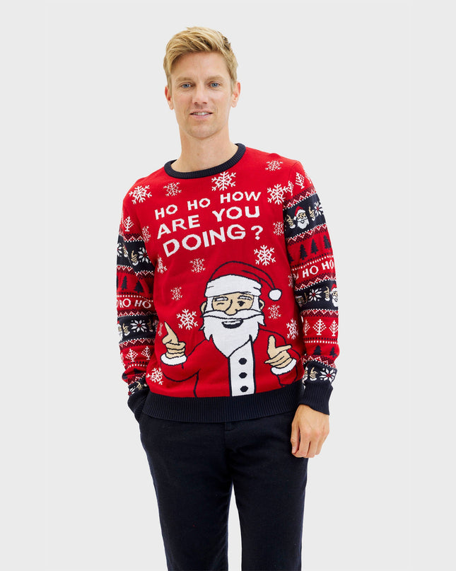 Pull de Noël « Ho Ho How You Doin' » -