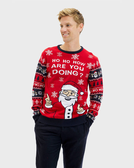 Pull de Noël « Ho Ho How You Doin' » -