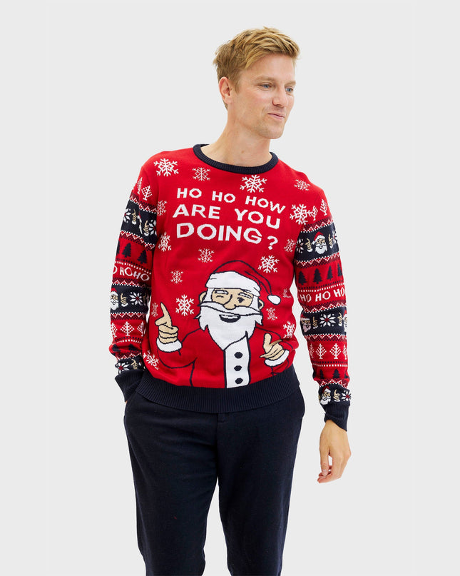 Pull de Noël « Ho Ho How You Doin' » -