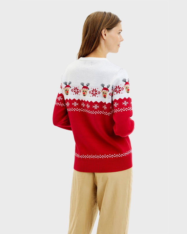 Pull de Noël mignon pour femme - Un incontournable des fêtes