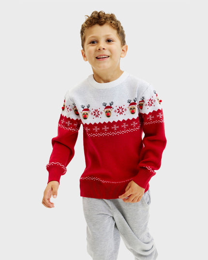 Pull de Noël mignon pour enfants