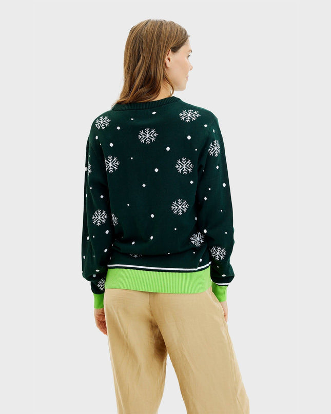 Pull de Noël mignon avec un dinosaure - Femme