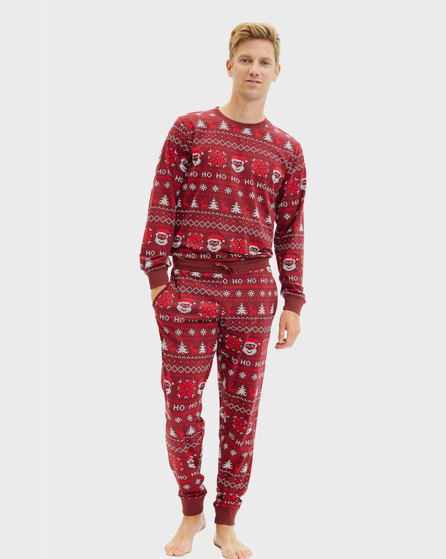 Pyjama de Noël Ho Ho Ho pour homme