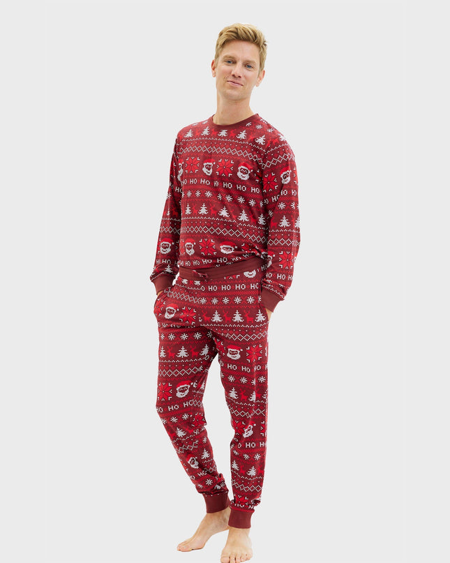 Pyjama de Noël Ho Ho Ho pour homme