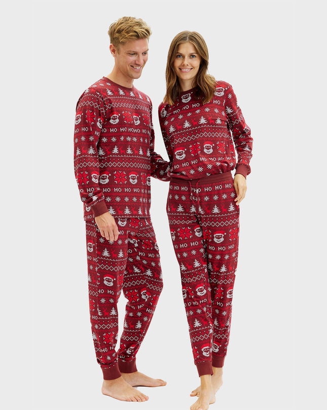 Pyjama de Noël Ho Ho Ho pour homme