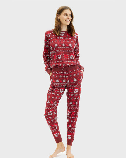 Pyjamas de Noël Ho Ho Ho pour femmes