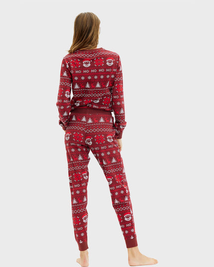 Pyjamas de Noël Ho Ho Ho pour femmes