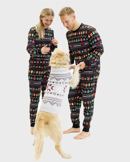 Pyjamas de Noël douillets pour hommes - Collection Famille