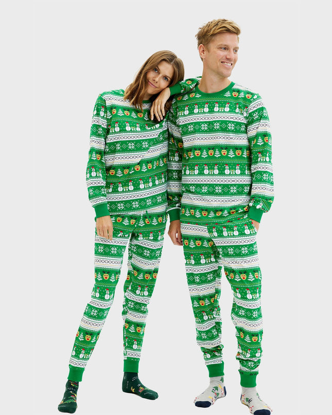 Pyjama de Noël vert ultime pour femmes