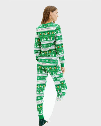 Pyjama de Noël vert ultime pour femmes