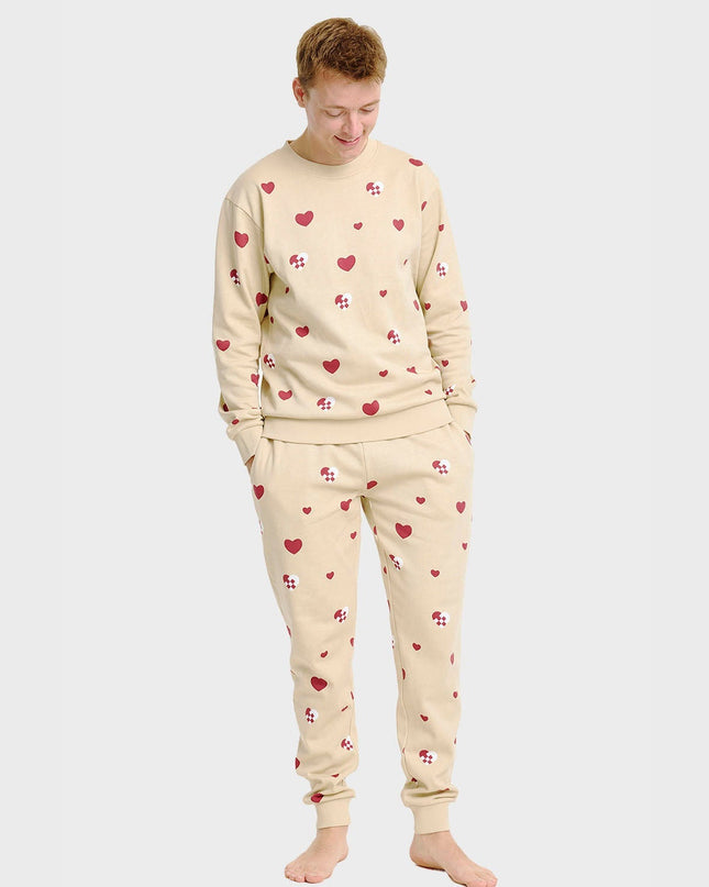 Ensemble de survêtement de Noël pour homme - Vêtements de fête confortables