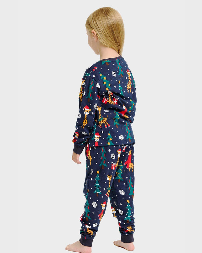 Pyjama de Noël girafe pour enfants