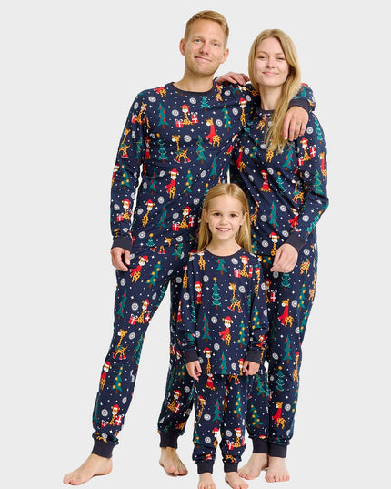 Pyjama de Noël girafe pour femmes