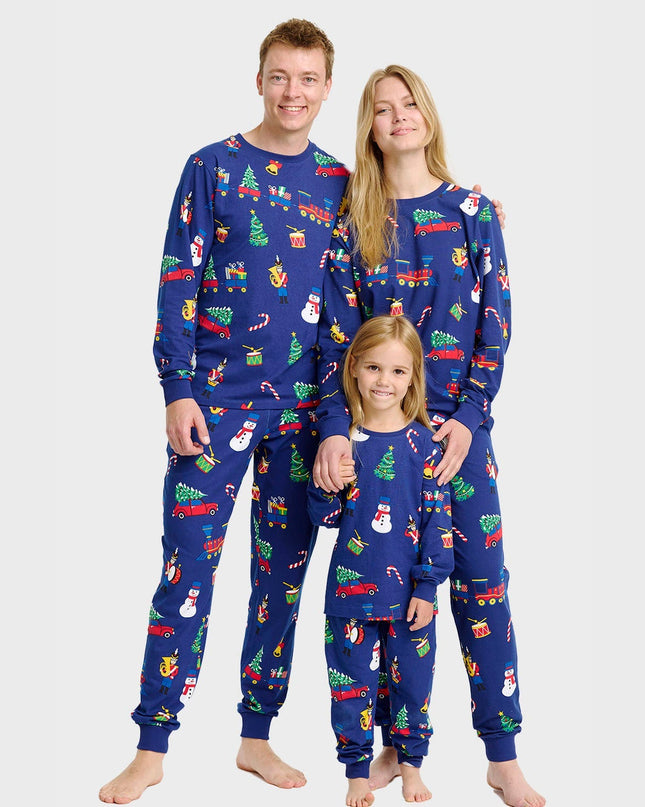 Pyjamas de Noël pour hommes - Style familial