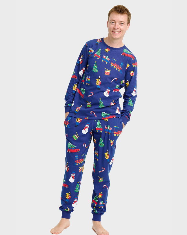 Pyjamas de Noël pour hommes - Style familial